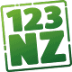 123NZ reisblog over Nieuw-Zeeland logo