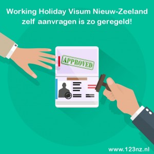 Regel zelf je Working Holiday Visum voor Nieuw-Zeeland