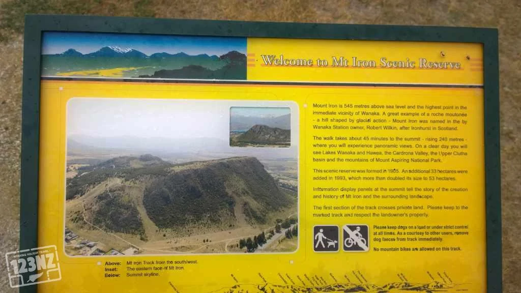 Hiking Mount Iron in Wanaka