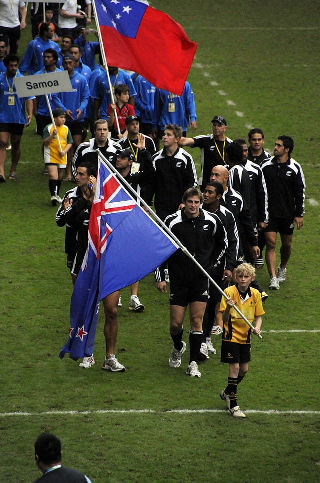New Zealand Sevens rugby team | foto: Jesús Gorriti