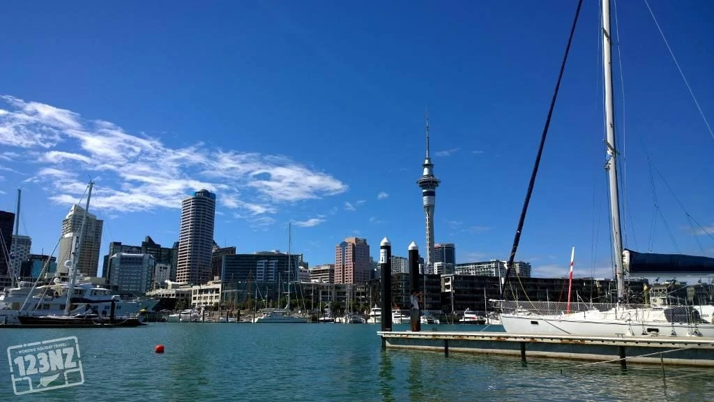 Lekker aan het water in Auckland