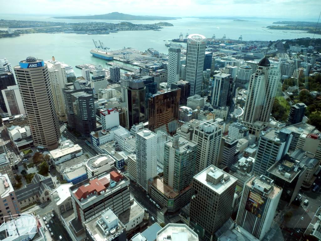 Auckland vanaf Sky Tower