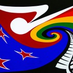 NZ vlag door Richard Aslett