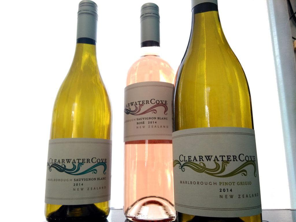 Selectie Clearwater Cove NZ wijn
