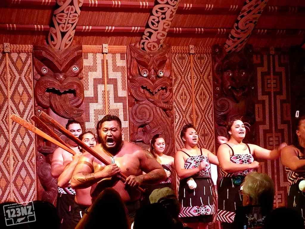 Maori cultureel optreden