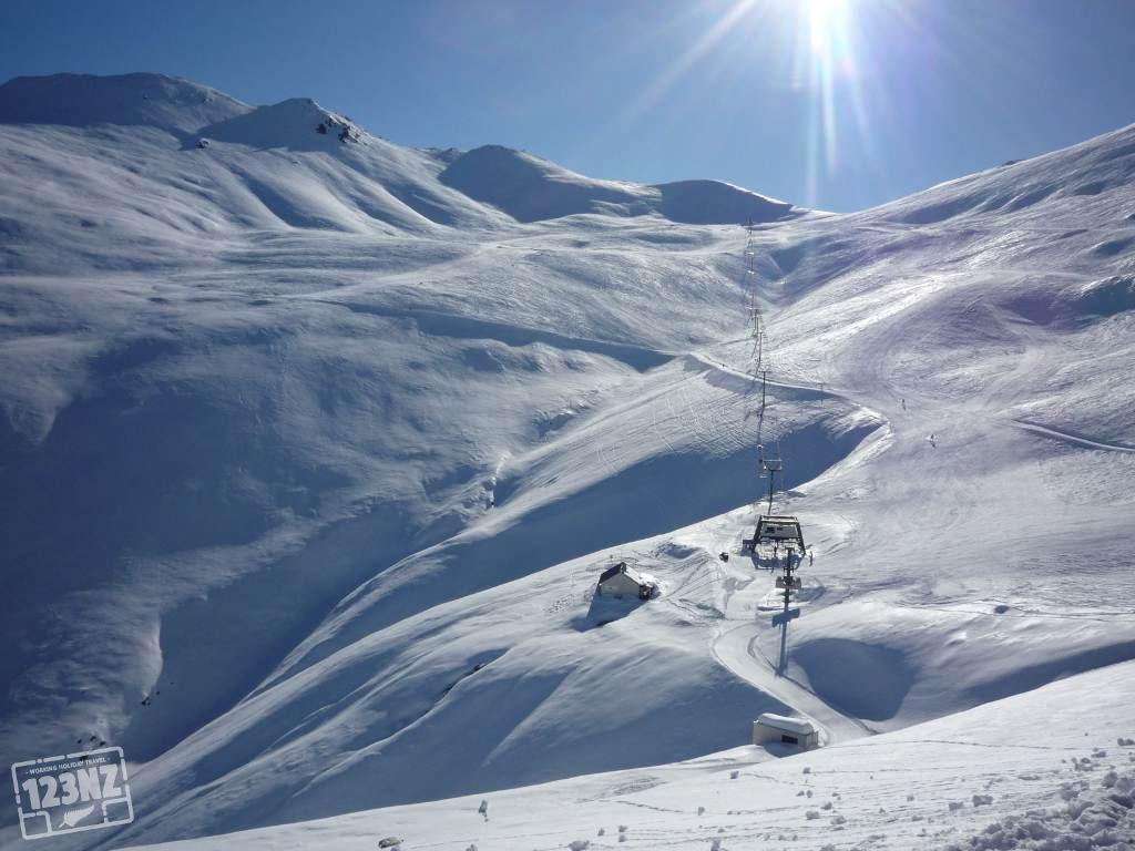 Winter in Nieuw-Zeeland - skigebied Dobson