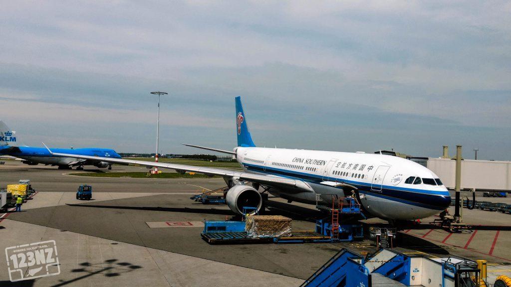 China Southern Airlines op Schiphol