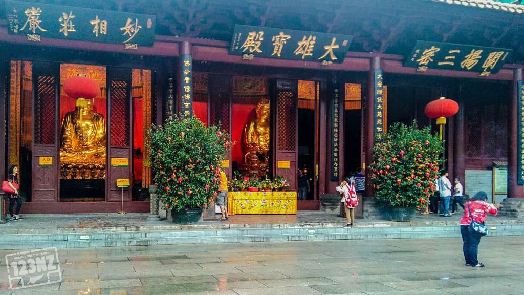 Guangzhou overstap - tempel in de stad