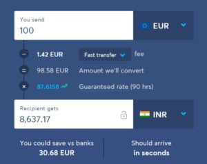 Euro naar Roepie met TransferWise.jpg