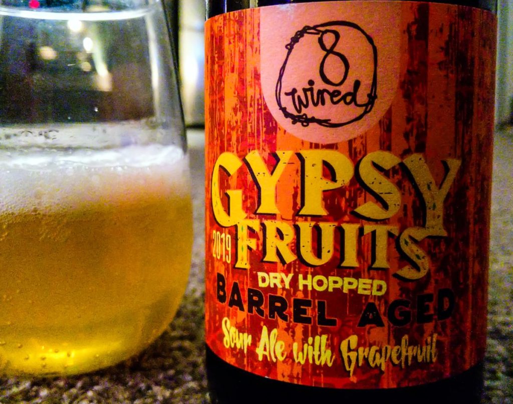 Gypsy Fruit van 8Wired NZ bier