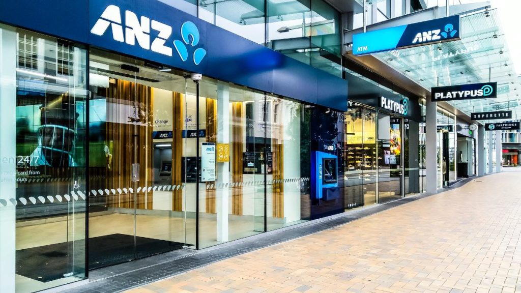 Naar de bank voor bankrekening in Nieuw-Zeeland
