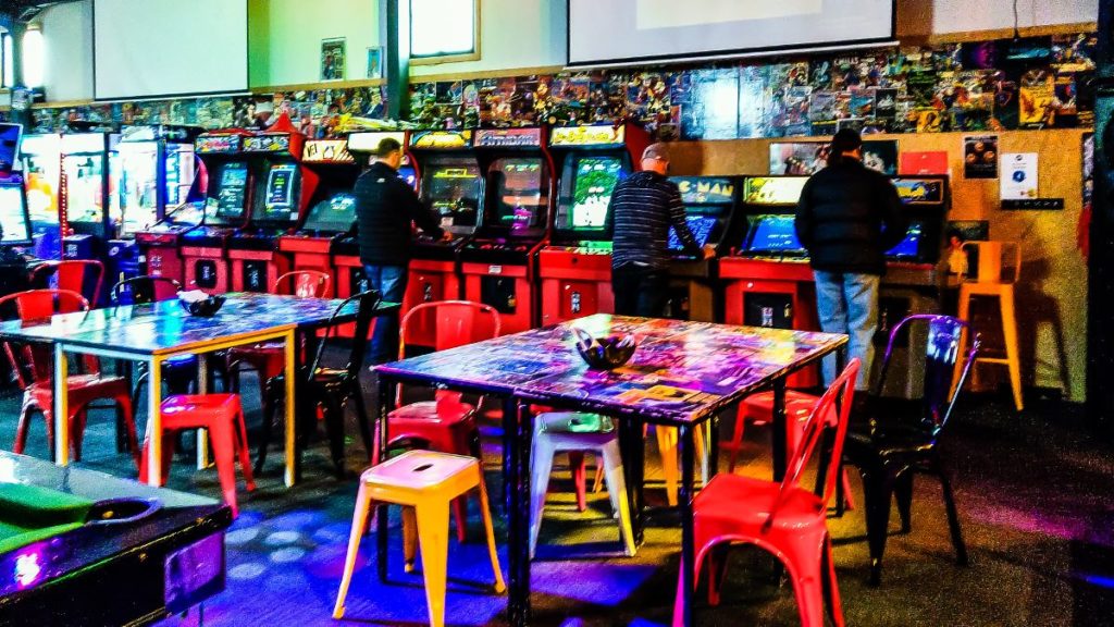Retro arcade-games in Christchurch