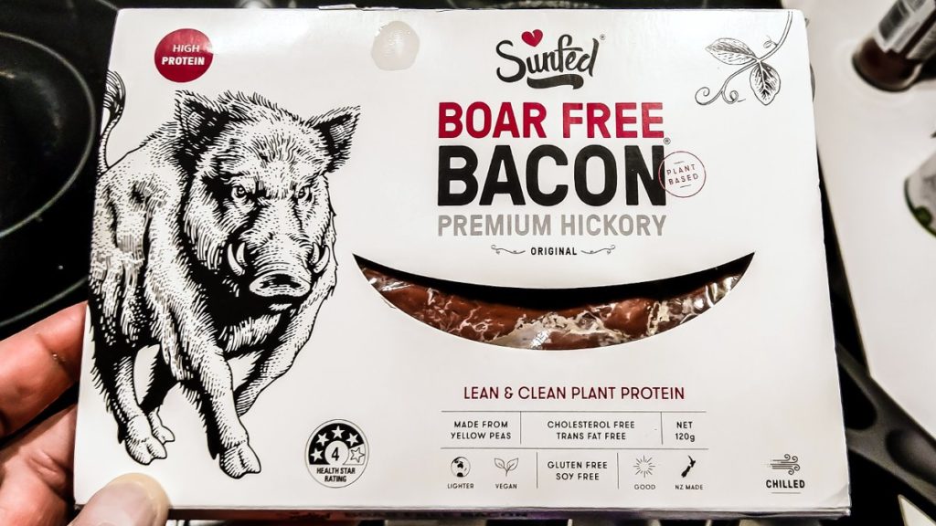 Vleesvrije bacon in Nieuw-Zeeland