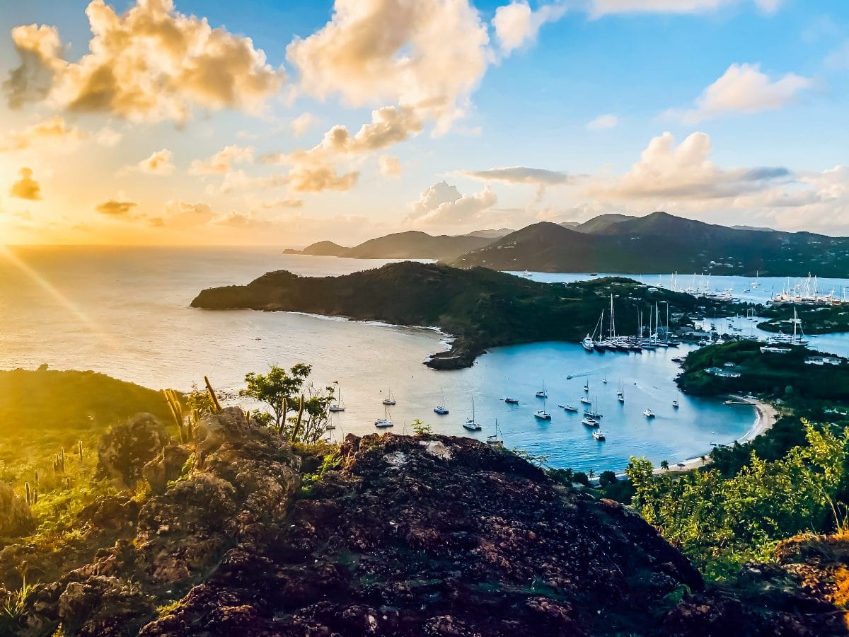 Werken met uitzicht op Antigua en Barbuda
